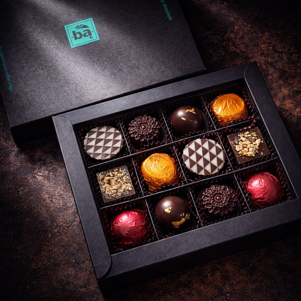 Praline •Bą• BLACK 12 pz.