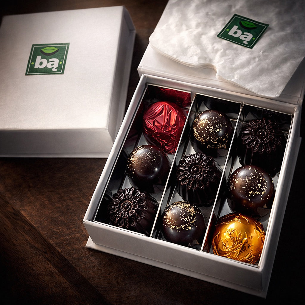 Praline •Bą• WHITE 9 pz.